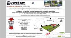 Desktop Screenshot of parabeam.co.uk